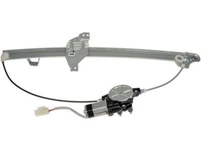 Power Window Regulator and Motor Assembly; Rear Passenger Side (13-16 F-250 Super Duty)