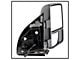 Powered Heated Manual Extendable Towing Mirror; Passenger Side (11-14 F-250 Super Duty)