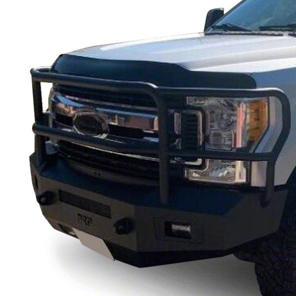 F-250 Super Duty Premier Series Front Bumper; Black Textured (17-22 F ...