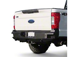 Premier Series Rear Bumper; Black Textured (17-22 F-250 Super Duty)