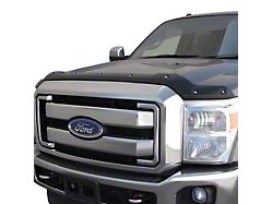 Premium Bolt-On Look Hood Deflector; Textured (11-16 F-250 Super Duty)