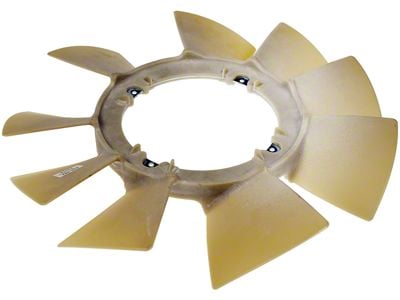 Radiator Clutch Fan Blade; Plastic (17-19 6.2L F-250 Super Duty)