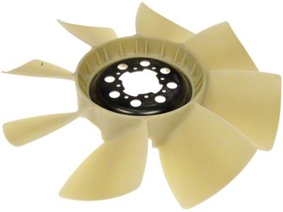 Radiator Clutch Fan Blade; Plastic (11-16 6.2L F-250 Super Duty)