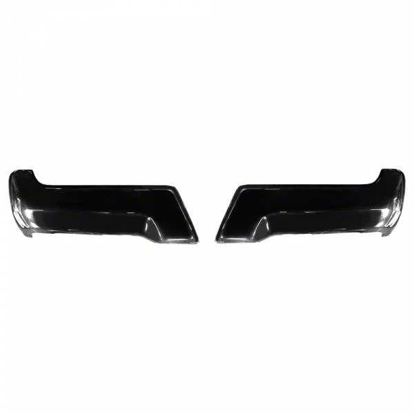 F-250 Super Duty Rear Bumper Cover; Not Pre-Drilled for Backup Sensors ...