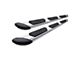 Regal 7-Inch Wheel-to-Wheel Oval Side Step Bars; Rocker Mount; Polished Stainless (17-24 F-250 Super Duty SuperCab w/ 6-3/4-Foot Bed)