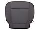 Replacement Bottom Seat Cover; Driver Side; Earth/Gray Cloth (17-18 F-250 Super Duty)