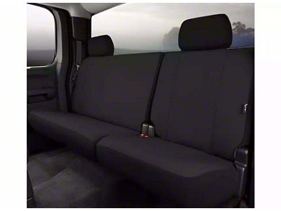 Fia Seat Protector Series Rear Seat Cover; Black (11-16 F-250 Super Duty SuperCab, SuperCrew)