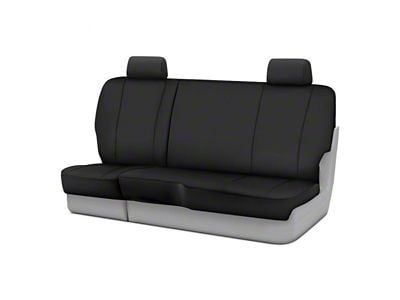 Fia Seat Protector Series Rear Seat Cover; Black (17-22 F-250 Super Duty SuperCab)