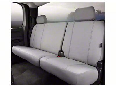 Fia Seat Protector Series Rear Seat Cover; Gray (11-16 F-250 Super Duty SuperCab, SuperCrew)