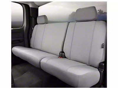 Seat Protector Series Rear Seat Cover; Gray (17-24 F-250 Super Duty SuperCrew)