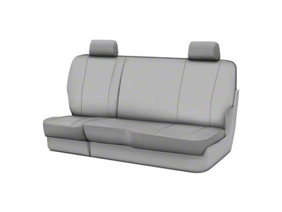 Fia Seat Protector Series Rear Seat Cover; Gray (17-22 F-250 Super Duty SuperCab)