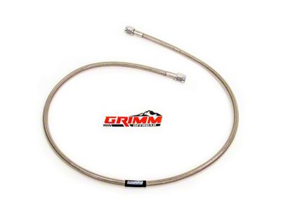 Stainless Steel Braided Air Hose; 30-Inch