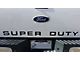 Super Duty Tailgate Letter Inserts; Gloss Black (11-16 F-250 Super Duty)