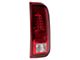Tail Lights; Chrome Housing; Red Clear Lens (11-16 F-250 Super Duty)