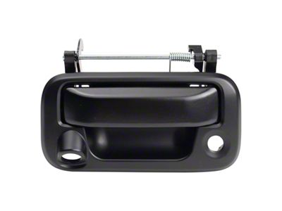 Tailgate Handle with Keyhole and Backup Camera Opening; Paint to Match Black (11-16 F-250 Super Duty)