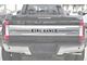 Tailgate Insert Letters; Reflective Black Topo (17-19 F-250 Super Duty King Ranch)