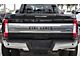 Tailgate Insert Letters; Reflective Black Topo (17-19 F-250 Super Duty King Ranch)