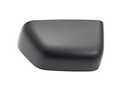 Towing Mirror Cover; Textured Black; Driver Side (17-22 F-250 Super Duty)