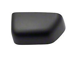 Towing Mirror Cover; Textured Black; Passenger Side (17-22 F-250 Super Duty)