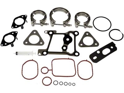 Turbocharger Clamp and Gasket Kit (11-16 6.7L Powerstroke F-250 Super Duty)