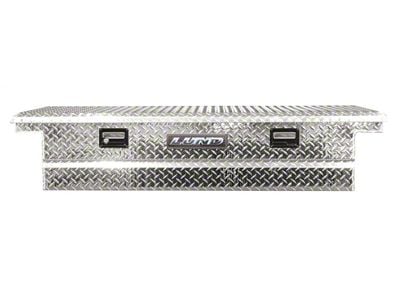 Ultima Low Profile Single-Lid Crossover Tool Box; Brite (99-09 F-250 Super Duty)