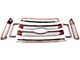 Upper Grille Overlay; Chrome (11-16 F-250 Super Duty King Ranch, Lariat, XL, XLT)