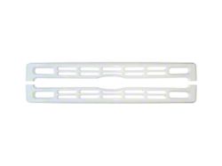 Upper Grille Overlay; Gloss White (23-24 F-250 Super Duty XL, XLT)