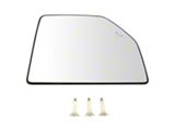 Upper Towing Mirror Glass; Passenger Side (2017 F-250 Super Duty)