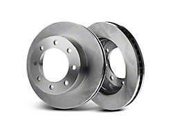 Vented 8-Lug Rotors; Front Pair (11-12 4WD F-250 Super Duty)