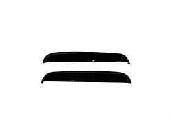 Ventvisor Window Deflectors; Rear; Dark Smoke (11-16 F-250 Super Duty SuperCab)