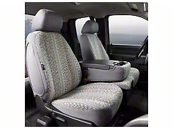 Fia Wrangler Series Front Seat Covers; Gray (17-25 F-250 Super Duty w/ Bench Seat)