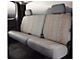 Wrangler Series Rear Seat Cover; Gray (17-24 F-250 Super Duty SuperCrew)