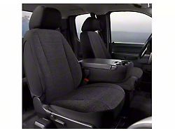 Fia Wrangler Solid Series Front Seat Covers; Black (11-16 F-250 Super Duty w/ Bench Seat)