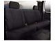 Fia Wrangler Solid Series Rear Seat Cover; Black (11-16 F-250 Super Duty SuperCab, SuperCrew)