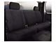 Fia Wrangler Solid Series Rear Seat Cover; Black (17-24 F-250 Super Duty SuperCrew)