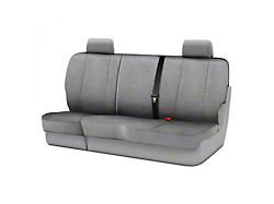 Fia Wrangler Solid Series Rear Seat Cover; Gray (17-22 F-250 Super Duty SuperCab)