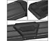 10-Inch Pleated Step Bar Running Boards; Black (17-24 F-350 Super Duty SuperCrew)