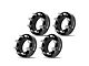 2-Inch 8-Lug Wheel Spacers; Black; Set of Four (11-22 F-350 Super Duty SRW)