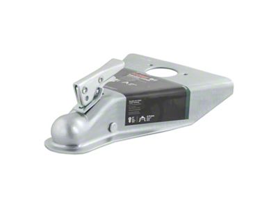 2-Inch A-Frame Coupler with Posi-Lock; Zinc