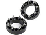 2-Inch Hubcentric Pro Billet Wheel Spacers; Black (11-24 F-350 Super Duty SRW)