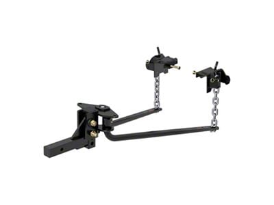 2-Inch MV Round Bar Weight Distribution Receiver Hitch; 10,000 to 14,000 lb. (Universal; Some Adaptation May Be Required)