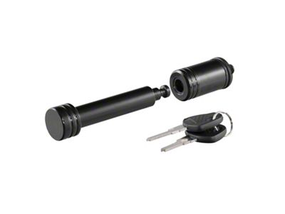 2-Inch Receiver Hitch 5/8-Inch Hitch Lock; Black