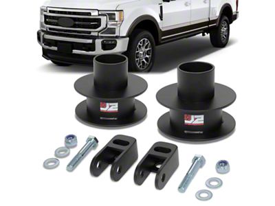 2.50-Inch Front Leveling Kit with Shock Extenders (11-22 4WD F-350 Super Duty)