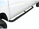 3-Inch Round Side Step Bars; Black (11-16 F-350 Super Duty Regular Cab)