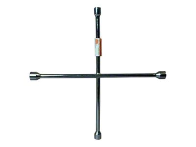 4-Way Cross Lug Wrench; 23-Inch