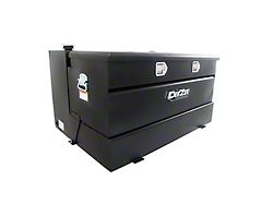 46-Inch Specialty Series Combo L-Shaped Transfer Tank; Textured Black (Universal; Some Adaptation May Be Required)