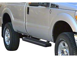 5-Inch iStep Running Boards; Black (11-16 F-350 Super Duty Regular Cab)