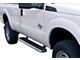 5-Inch iStep Running Boards; Hairline Silver (11-16 F-350 Super Duty Regular Cab)