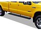 5-Inch iStep SS Running Boards; Black (11-16 F-350 Super Duty SuperCrew)