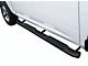 5-Inch Premium Oval Side Step Bars; Semi-Gloss Black (17-24 F-350 Super Duty SuperCrew)